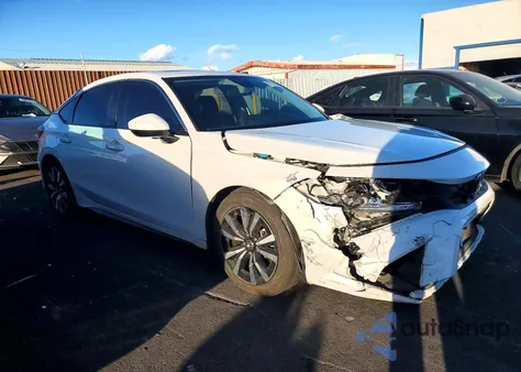 2022 Honda Civic Exl из США, поврежденный, VIN 19XFL1H74NE023269